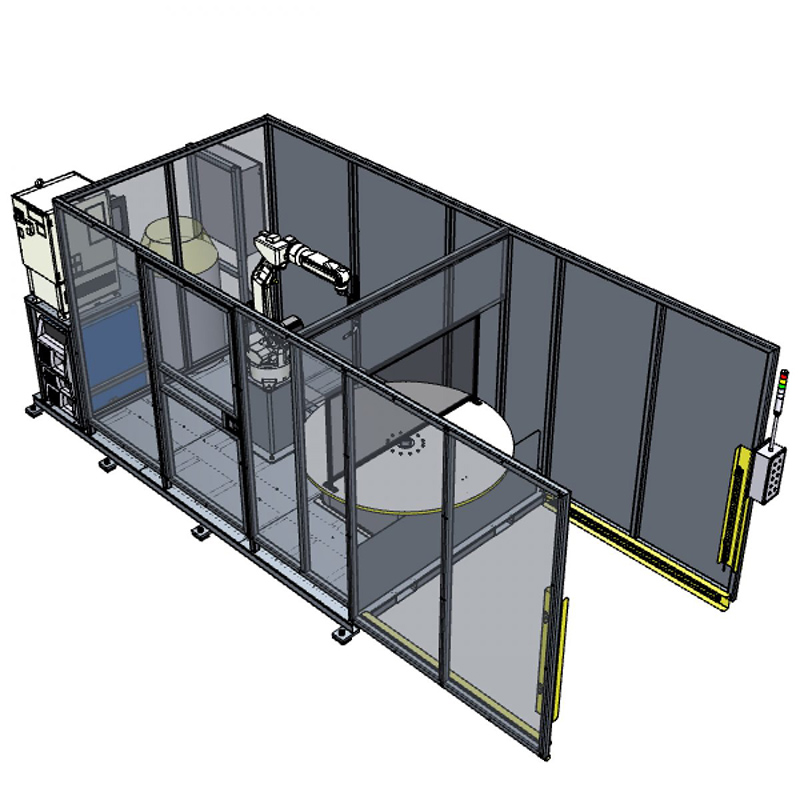 OTC DAIHEN SERVO-ARC 600 robotic welding cell