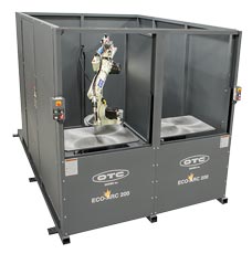 an OTC DAIHEN robotic welding cell