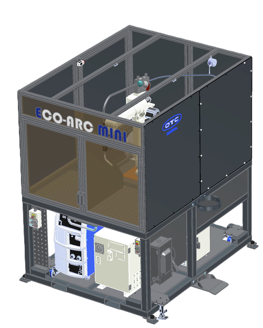 rendering of eco arc mini pre engineered system